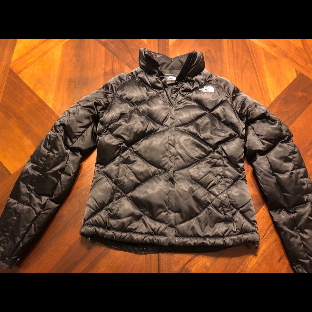 The North Face women’s small quilted down coat